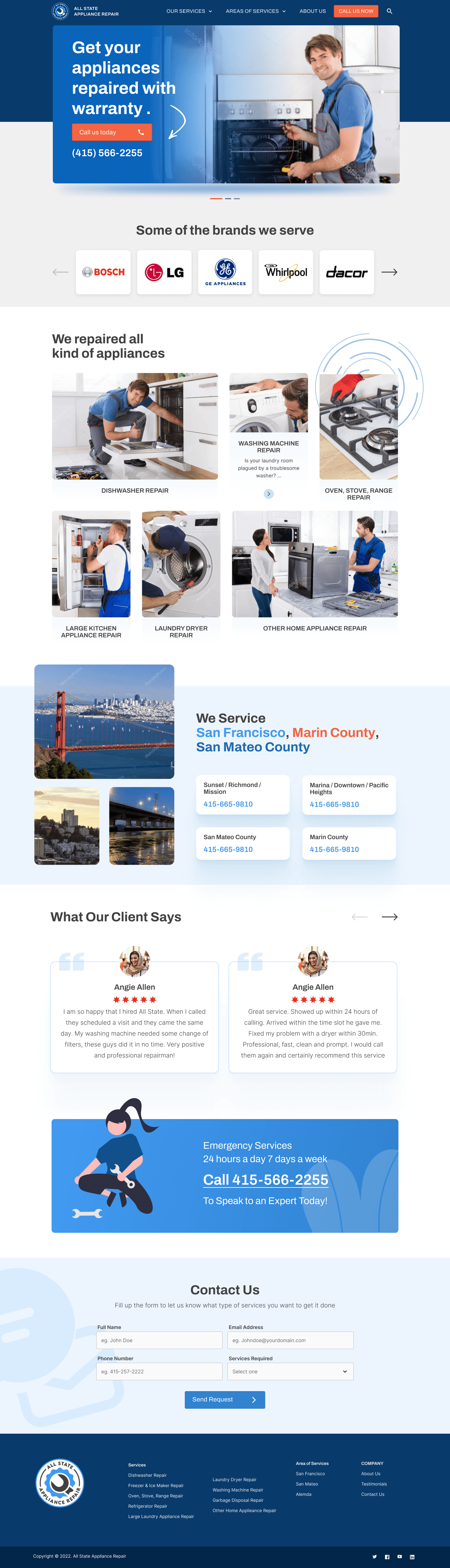 landing-page design