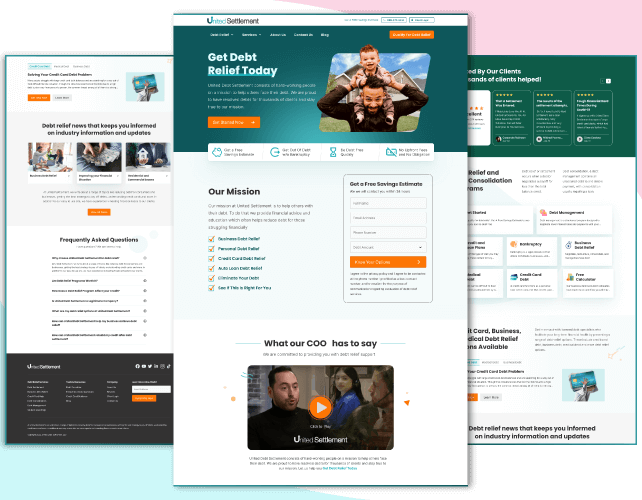 landing-page design