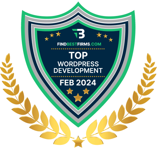 WordPress Development Companies Award Warranty Badge