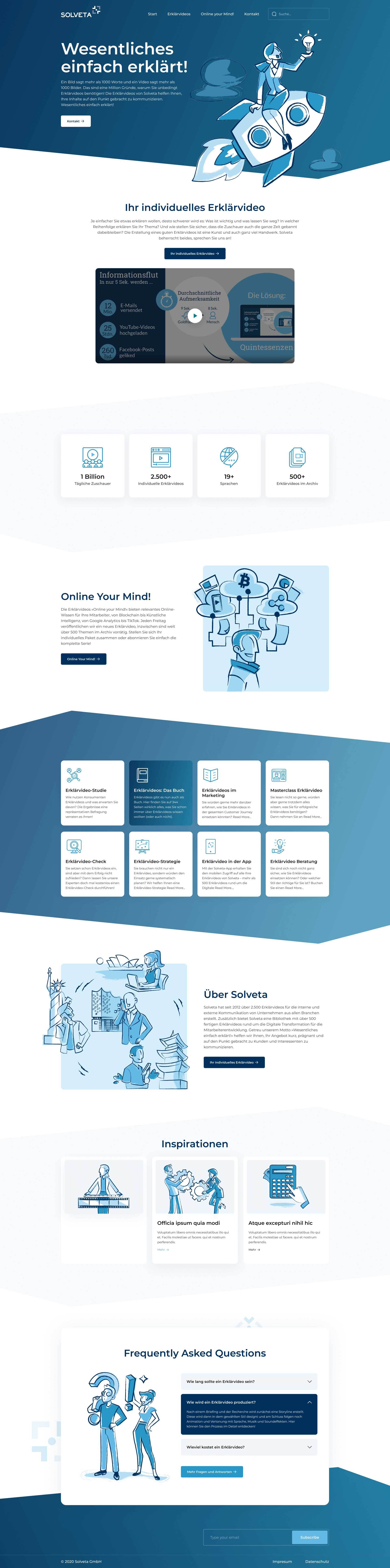 landing-page design