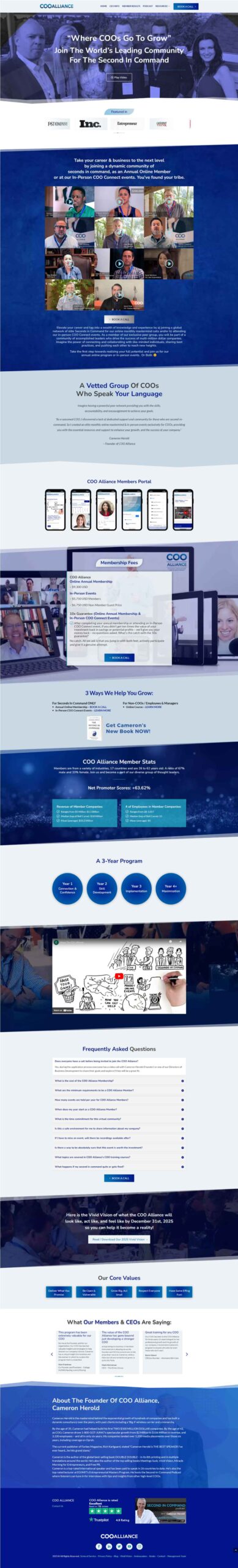 Home page design portfolio