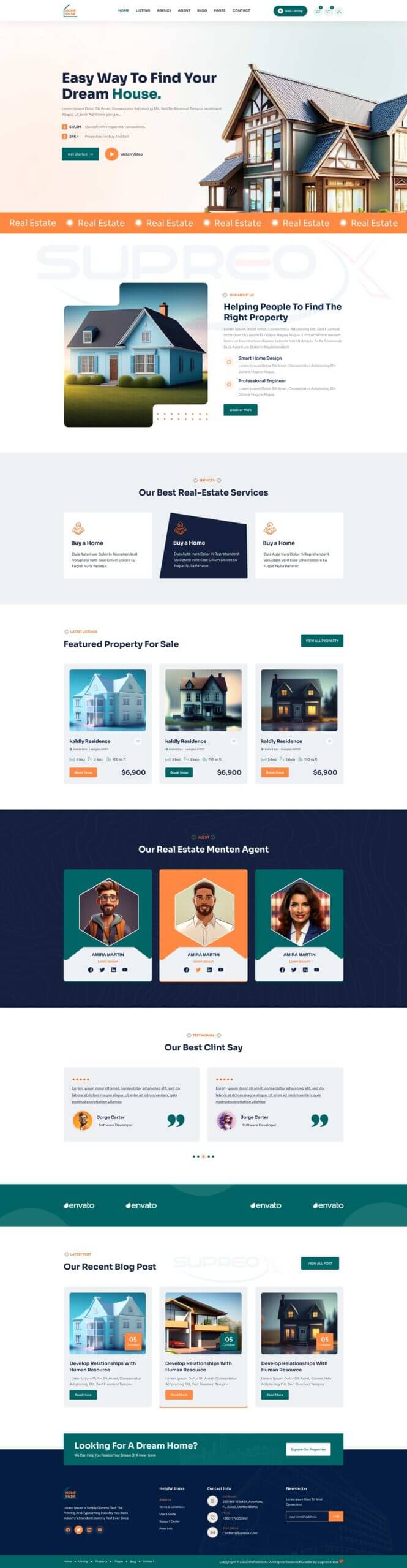 house website design