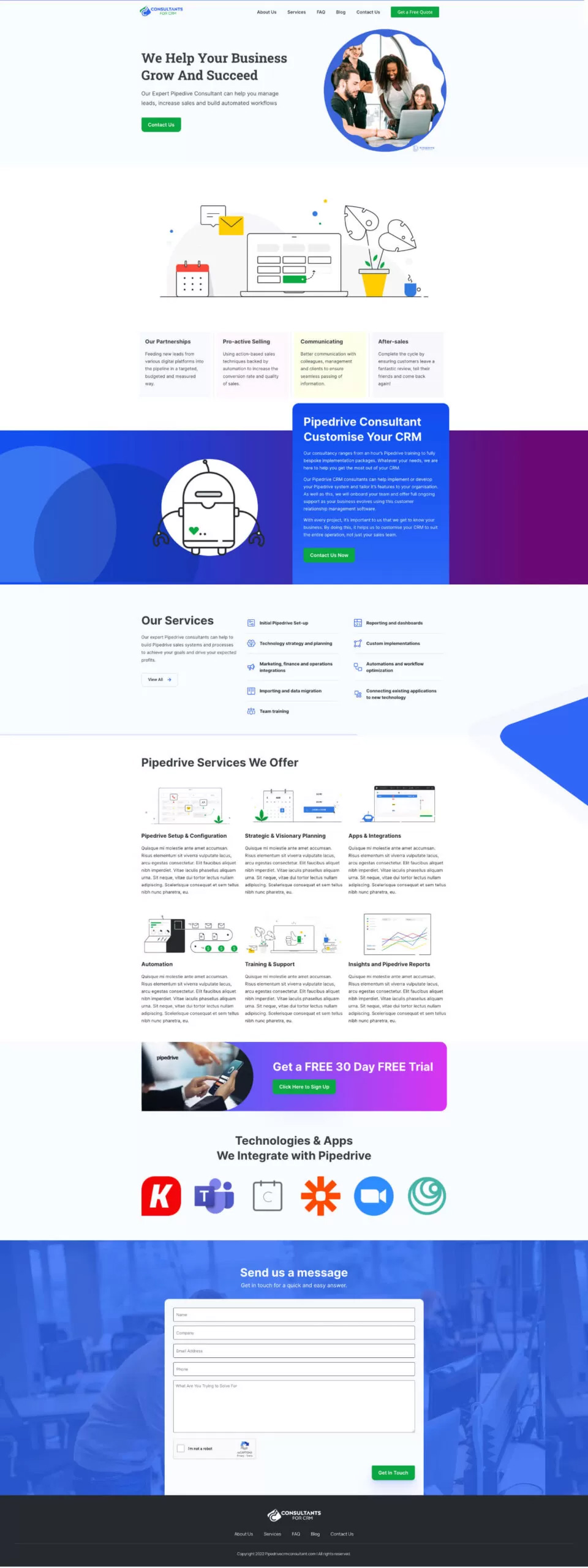 home page design portfolio