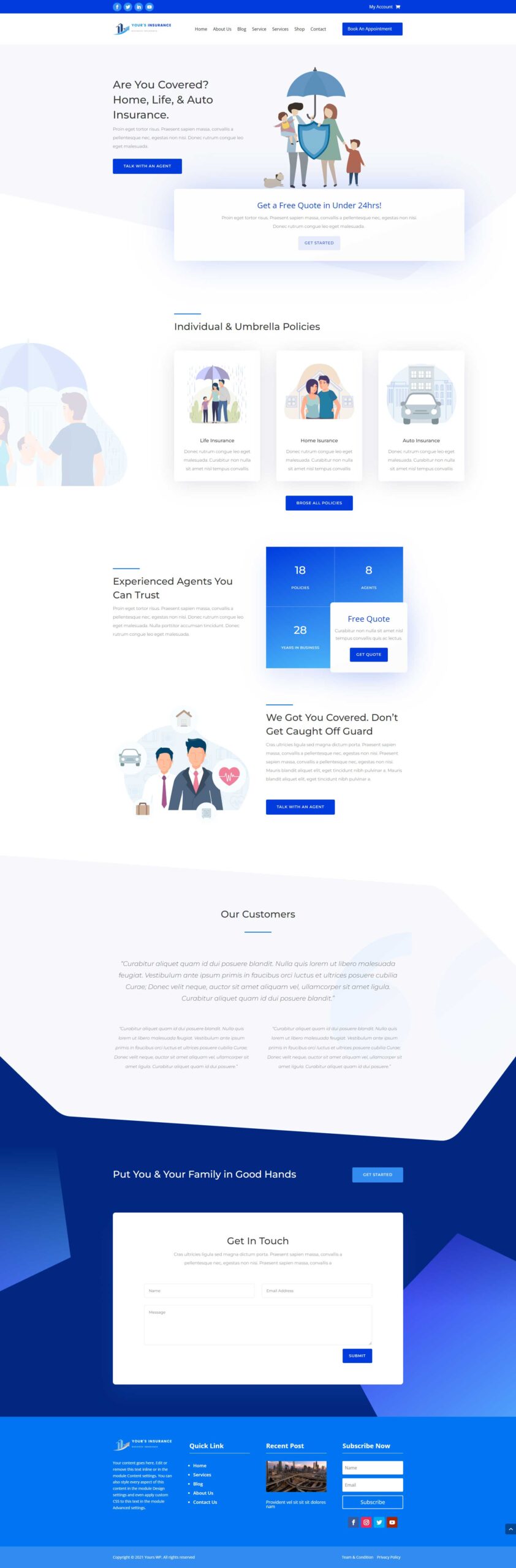 real estate landing pages