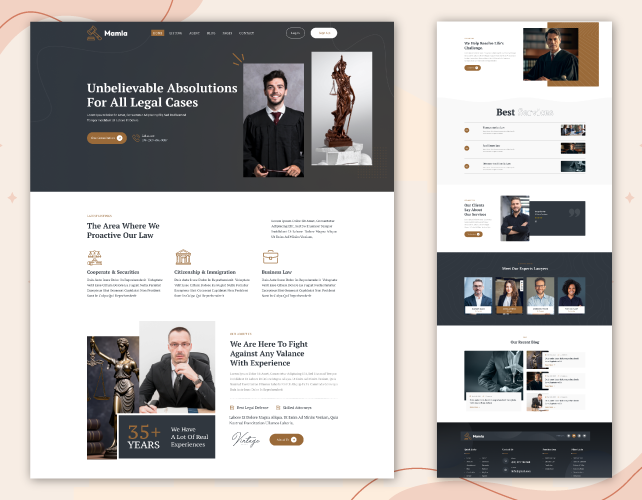 Lawyer website design