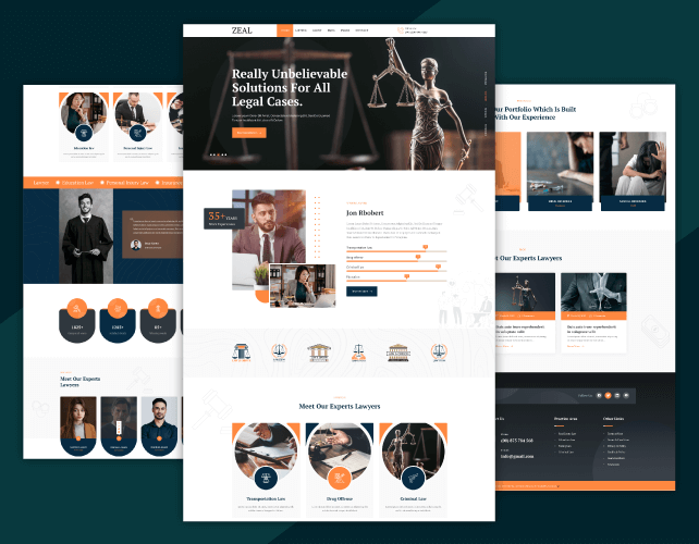 lawyers website design