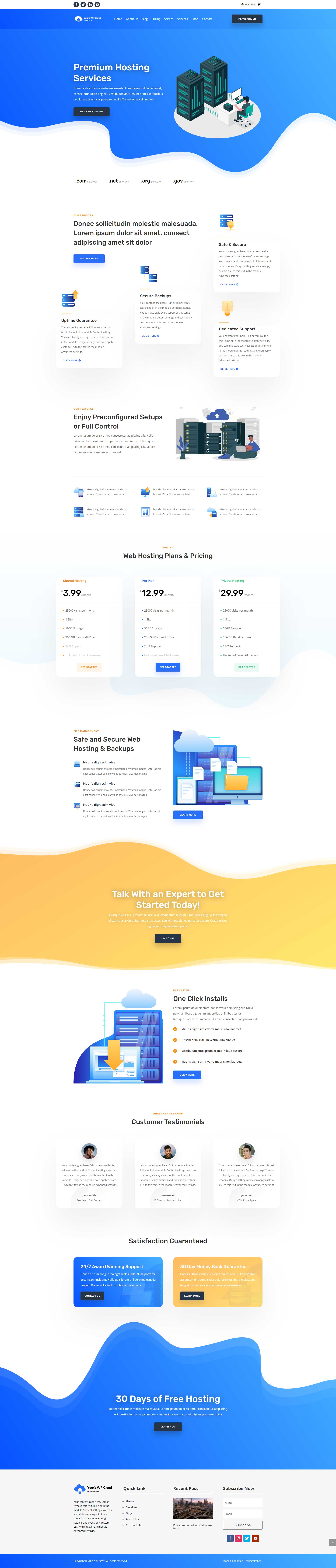 real estate landing pages