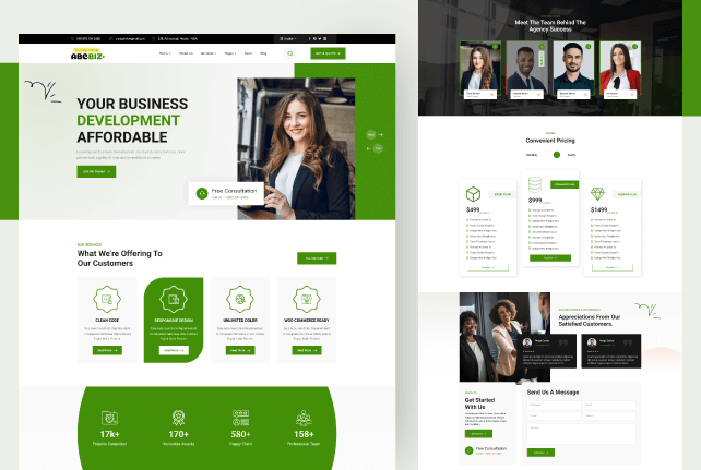 landing page design