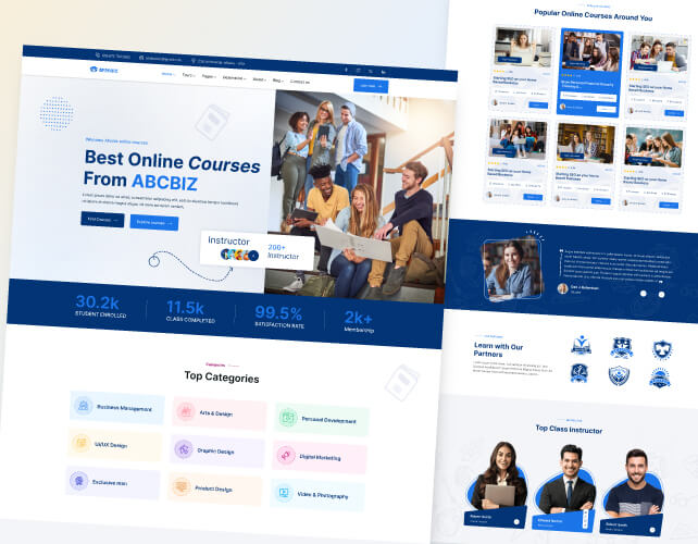 WordPress Website Design and Development For Education