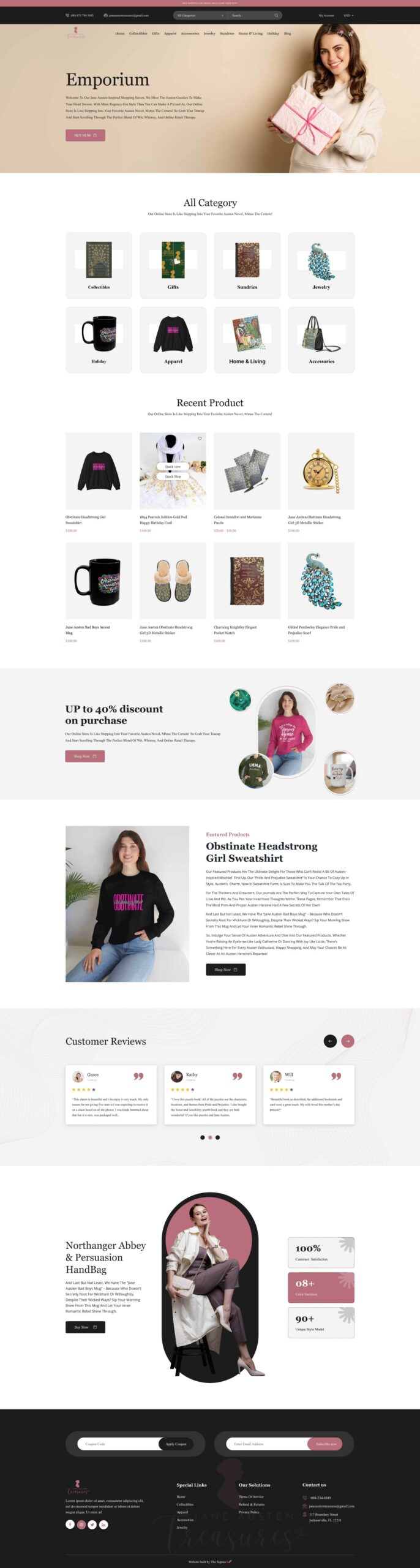 WordPress WooCommerce Website Re-design and Development
