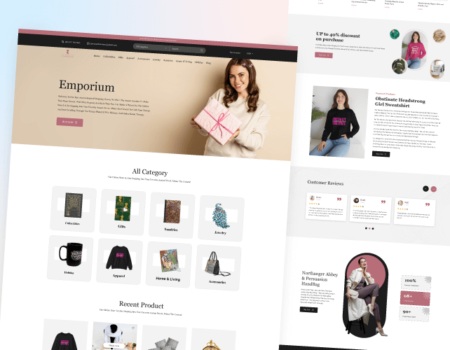 WordPress WooCommerce Website Re-design and Development