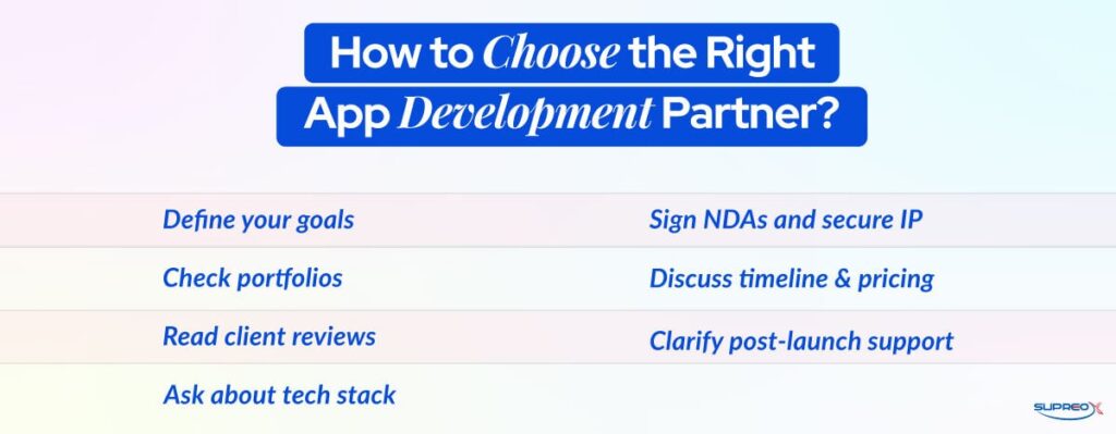 How to Choose the Right App Development Partner