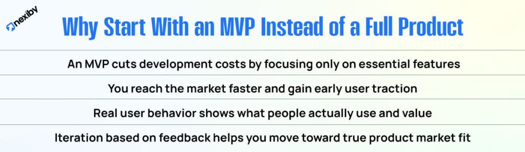 Why Start With an MVP Instead of a Full Product