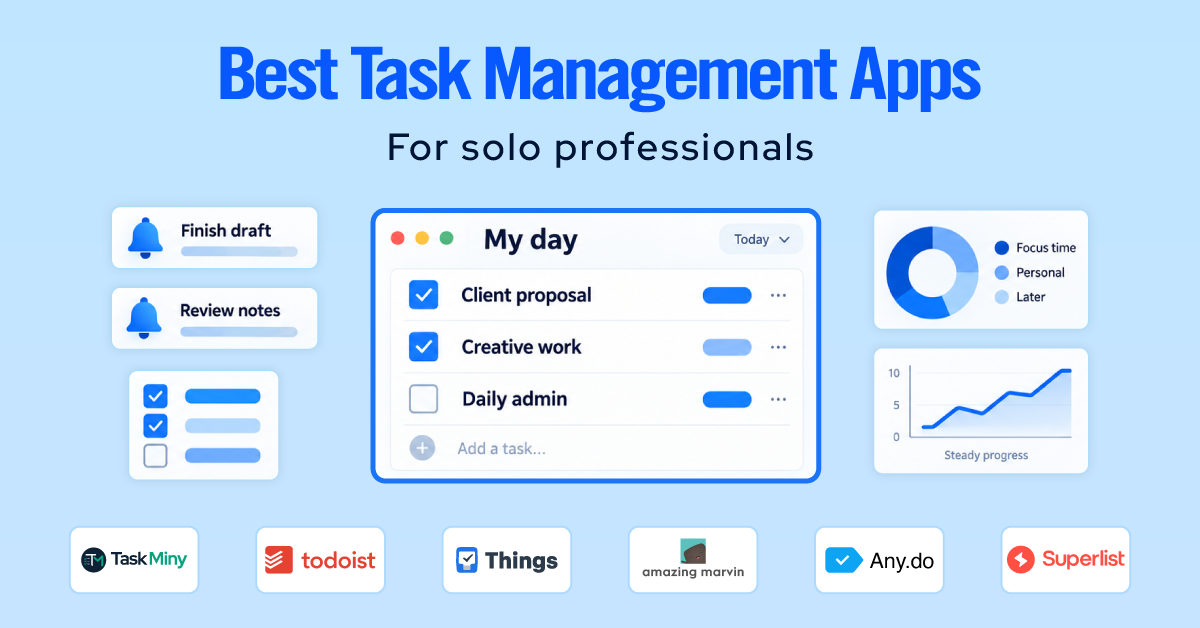 Best Task Management Apps for Solo Professionals